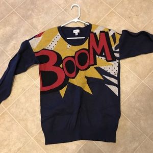 Phillip lim target boom sweater, size m